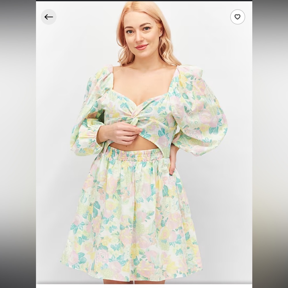 Reserved Mini Floral Dress BNWT
